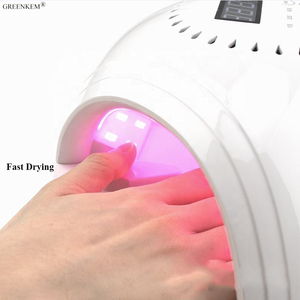 Secador <span class=keywords><strong>de</strong></span> lámpara Led 2 en 1 para <span class=keywords><strong>uñas</strong></span>, luz roja para dos <span class=keywords><strong>manos</strong></span>, 86w, ventilador integrado para lámpara UV Led <span class=keywords><strong>de</strong></span> disipación <span class=keywords><strong>de</strong></span> calor, <span class=keywords><strong>2022</strong></span> - Product Image 6