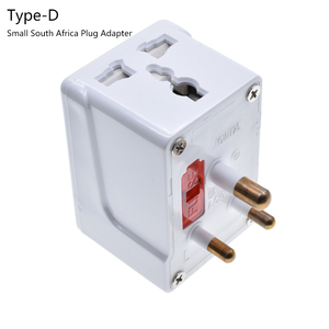 Adaptador de enchufe <span class=keywords><strong>Universal</strong></span> a Sudáfrica 5A 250V Tipo-M Convertidor 3 en 1 Conector de alimentación de extensión multifunción para viajes - Product Image 3