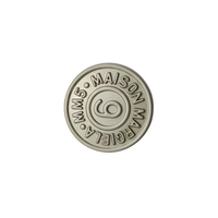 Boutons-pression en alliage de zinc métallique personnalisables de haute qualité, plaqués, lavables, écologiques, accessoires vestimentaires classiques et tendance