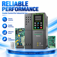 Variateur de fréquence 15KW VFD à commande vectorielle, entraînement AC 220V monophasé 380V triphasé, convertisseur de fréquence pour moteur AC industriel