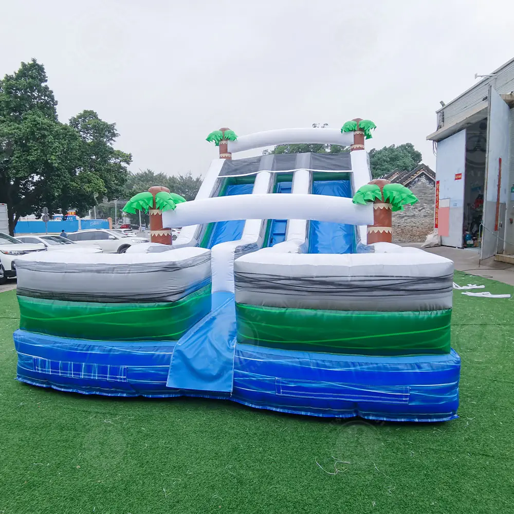 Commercial Children Kids Inflatable Bouncer Castle Pool Water Slide Water Party Inflatable Water Pool Slide