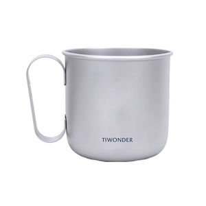 แก้วไทเทเนียมไลฟ์สไตล์ 350 มล. แก้วกาแฟสำหรับใช้ทุกวัน แก้วชาแบบใช้ซ้ำได้ น้ำหนักเบา พกพาสะดวก เป็นมิตรกับสิ่งแวดล้อม - Product Image 2