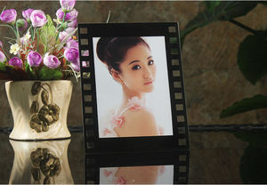 Cadre photo vintage en verre cristal pour films, photos d'enfants, mariages, studio photo, 4x6, 5x7, à poser sur table - Product Image 4