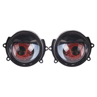 Nouveau 3 pouces Evil Eye Car Light Blue Eye Décoration Auto Ampoule