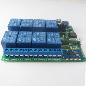 Módulo de Relé de Control BT21A08 DC 12V 8 Canales Compatible con Teléfonos Android para Sistema de Iluminación LED Inteligente para el Hogar B490 - Product Image 5