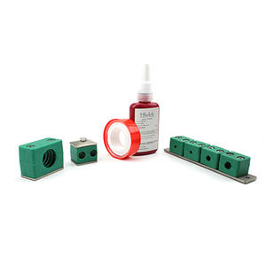 Soporte <span class=keywords><strong>de</strong></span> <span class=keywords><strong>abrazadera</strong></span> <span class=keywords><strong>de</strong></span> <span class=keywords><strong>tubo</strong></span> <span class=keywords><strong>de</strong></span> <span class=keywords><strong>PVC</strong></span> <span class=keywords><strong>de</strong></span> acero inoxidable Hikelok <span class=keywords><strong>de</strong></span> fábrica y soportes <span class=keywords><strong>para</strong></span> localizar cuatro tubos - Product Image 3