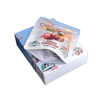 Impression personnalisée refermable 3.5g 7g vide cookie bonbons ziplock anti-odeur pochette découpe packs die cut mylar sacs avec boîte