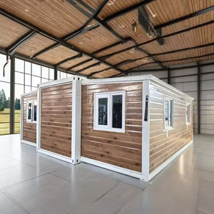 Maison modulaire de qualité supérieure entièrement décorée prête à l'emploi, maison conteneur extensible à double aile - Product Image 3