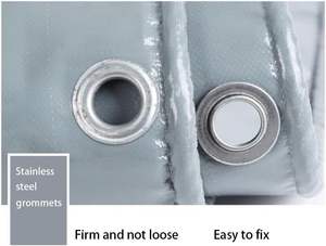 LIYUAN Durable Rip Tear Proof Wasserdicht Durable Housse de protection résistant aux intempéries PVC pour toit <span class=keywords><strong>Camping</strong></span> <span class=keywords><strong>Piscine</strong></span> - Product Image 2