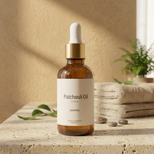 Huile essentielle de patchouli pure naturelle de qualité supérieure avec un parfum terrestre pour l'aromathérapie, le diffuseur, le massage, les soins de la peau et l'utilisation quotidienne - Product Image 2