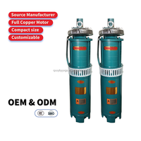 Pompa Drainase Air Campuran Pasir Sungai Submersible OEM Tekanan Tinggi 5.2HP Besi Cor Tebal Baja Tahan Karat Kapasitas Besar