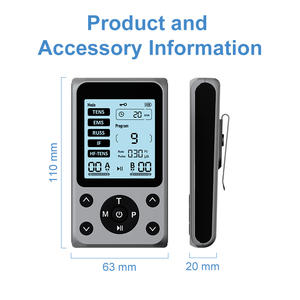Alat pijat Unit TENS EMS, perangkat <span class=keywords><strong>Stimulator</strong></span> otot elektrik untuk pereda nyeri, peralatan medis untuk terapi fisik - Product Image 5