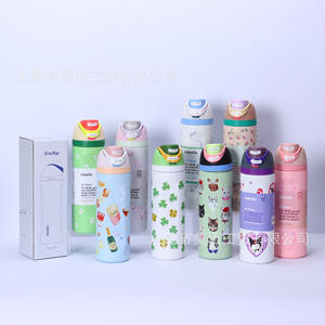 <span class=keywords><strong>Bouteille</strong></span> d'eau isotherme anti-chute Owa 32oz/24oz avec double couvercle et paille, portable pour l'extérieur, vente en gros - Product Image 2