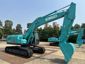 รถขุดไฮดรอลิก Kobelco SK210LC มือสอง, รถขุดขนาดกลางแบบรางยาว 21 ตัน, เครื่องจักรก่อสร้างของแท้จากญี่ปุ่นสำหรับงานดิน - Product Image 5