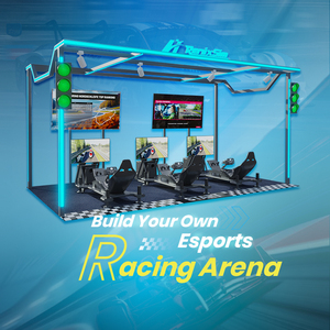 Renixsim F1 đào tạo xe Sim đua giả lập buồng lái thương mại VR giải trí công viên chìa khóa trao tay chuyển động đua giàn giả lập - Product Image 2