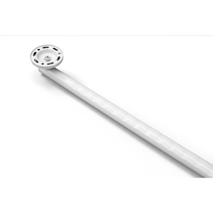 Luxury White Powder Coated Bathroom Handrail And Nursing Home Safety <b>Bar</b> With Superior Corrosion Resistance For Long Lasting Use - Product Image 3