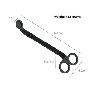 Nhà Máy Xuất Khẩu Overstock Hương Liệu Bấc Cắt Thép Không Gỉ Công Cụ Với Biểu Tượng Tùy Chỉnh Nến Thiết Yếu Phụ Kiện Hương Thơm - Product Image 6