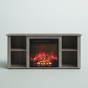 Décoration de porte de grange vintage de luxe meuble console tv cheminée meuble tv avec chauffage led cheminée - Product Image 2