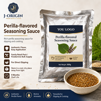 500g Perilla-smaak saus, Aziatische dipsaus in zakje voor hotpot restaurants, foodservice, OEM, private label