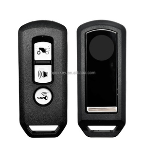 Clé de télécommande K77 pour moto et scooter avec 3 boutons, démarrage à distance, matériau ABS, puce ID47 433 MHz - Product Image 3