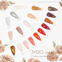 ICE NOVA JY 120 Couleurs Gel Polish Professionnel Fournitures de Salon de Manucure Plus de 3000 Couleurs Gel Polish Créez Votre Propre Marque