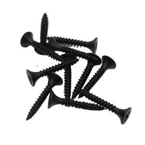 Clous de toiture professionnels en bobine, tête trompette, filetage fin, finition phosphate noire, attaches de style cloison sèche - Product Image 2