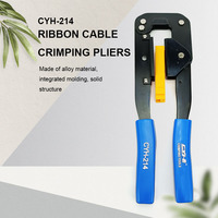Outils de sertissage manuels CYH-214 Pince à sertir pour fil d'ordinateur Utilisation pour connecteur IDC