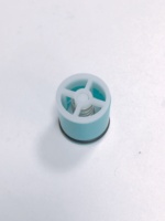 Cartouche de clapet anti-retour en plastique miniature pour purificateur d'eau avec ressort intégré empêchant le reflux