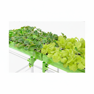 Grande culture hydroponique aquaponique écologique Kit d'agriculture en serre multi-travées Pots de plantes durables Intérieur Extérieur Durable - Product Image 1