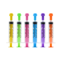 Vente en gros d'usine, seringues orales de 5 ml et 10 ml, distributeurs d'aliments pour animaux, seringues vétérinaires en plastique, seringues jetables, injecteur de nourriture liquide coloré