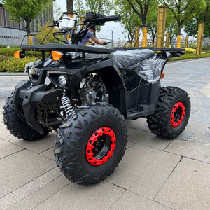 <span class=keywords><strong>Cuatrimoto</strong></span> Todoterreno Negra de <span class=keywords><strong>4</strong></span> Ruedas y <span class=keywords><strong>4</strong></span> Tiempos con Portaequipajes para Recreación al Aire Libre, 125cc, Fabricada en Fábrica - Product Image 2