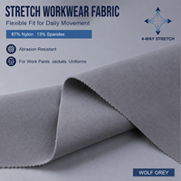 Tissu Cordura Spandex en nylon 3p172, nouvelle conception, haute performance, résistant à l'abrasion, pour sacs à dos, pantalons de plein air
