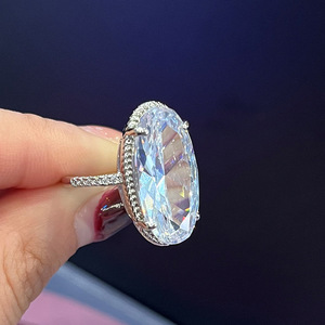 Anello dal Design Ovale, Stile Semplice, Anello da Dito per Donne - Product Image 3