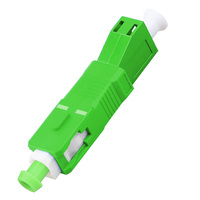 Adaptateur hybride fibre optique SC mâle-femelle UPC/APC SM monomode/MM multimode simplexe pour salle serveur en plastique