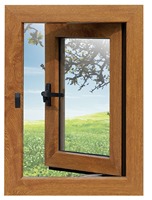 Ventanas Abatibles de Vinilo UPVC Personalizadas, Ahorro de Energía, Aislamiento Térmico, Insonorizadas, para Construcción de Viviendas Residenciales
