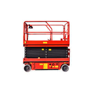 Self-Propelled 320kg/350kg Hydraulic <b>Scissor</b> <b>Lift</b> Platform Truck 8m/10m/12m Electric <b>Scissor</b> <b>Lift</b> Table Aerial Work Platform - Product Image 2