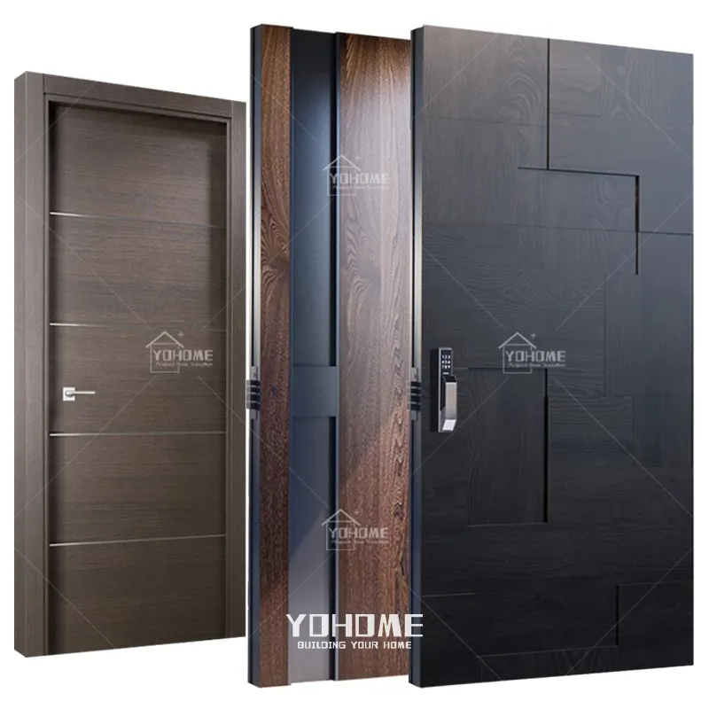 China top project manufacturer custom internal external wooden doors interior exterior wood door wholesale engineered door
