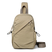 Sac à dos Eastshine Fashion rembourré à l'avant, imperméable et antichoc, multifonctionnel, portable, sac banane décontracté pour usage extérieur