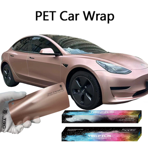Película <span class=keywords><strong>de</strong></span> Vinilo para Automóviles, Película Protectora para Automóviles, Envoltura Dorada, Embalaje <span class=keywords><strong>de</strong></span> Película PET, Papel <span class=keywords><strong>de</strong></span> Embalaje para Automóviles, Película Autoadhesiva - Product Image 1