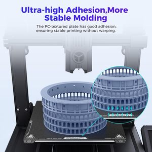 Placa de Construcción Creality de 220 x 220 mm, Material de PC para Impresora 3D Ender 3 V3 Se Ke Cr 10 - Product Image 3