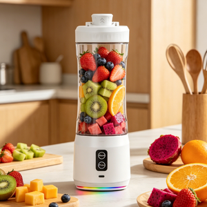 Licuadora Portátil para Frutas y Verduras, Licuadora Eléctrica de Bajo Consumo para Hacer Jugos al Aire Libre y en Campamentos - Product Image 1