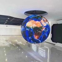 Pantalla LED Esférica Curva Seeball de 1m de Diámetro, P5 para Interiores, Nueva de Fábrica OEM