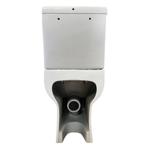 Cuvette de toilette moderne en céramique deux pièces avec piège en P carré monté au sol Inodoro Sets de salle de bain Sanitaires Water Closet Lavator - Product Image 5