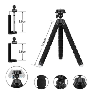 Productos más vendidos 2025 Octopus Flexible <span class=keywords><strong>Mini</strong></span> <span class=keywords><strong>Tripod</strong></span> Para Celular Tripodes Para Teléfonos para Vlog Video - Product Image 5