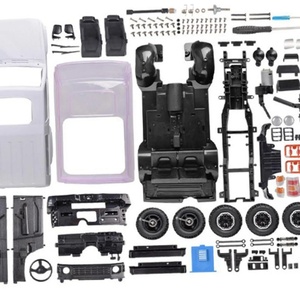 Kit de voiture RC Crawler LD1297K 1/14, modèle RC à modifier soi-même, véhicule télécommandé d'escalade, jouet modèle de vitesse, non assemblé - Product Image 3