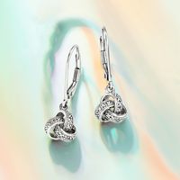 Boucles d'oreilles de bijoux fins Boucles d'oreilles en diamant IGI Bijoux en diamant de laboratoire Boucles d'oreilles en or 18 carats