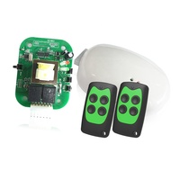 Nuevo Control Remoto Inalámbrico RF de 433.92MHz y 12V con Código de Aprendizaje para Abridor de Puerta de Garaje