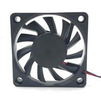 Ventilador de Refrigeración 24V 48V 12V 0.25A AC EC 6010 60X60X10MM 6CM Ultrafino para Chasis, Alto Volumen de Aire, Silencioso, 3 Cables, 2404KL-04W-B49