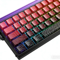 Baru Aula HERO68 HE Keyboard Mekanis Berkabel Desktop Laptop PC Gaming RGB Backlit USB Tipe-c Hot-Swap Anti-Ghosting Dapat Diprogram