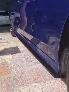 Extensiones de Faldones Laterales de Fibra de Carbono W205 C63 para Mercedes-Benz Clase C AMG 2015-2017, Kits de Carrocería, Piezas de Automóvil - Product Image 4